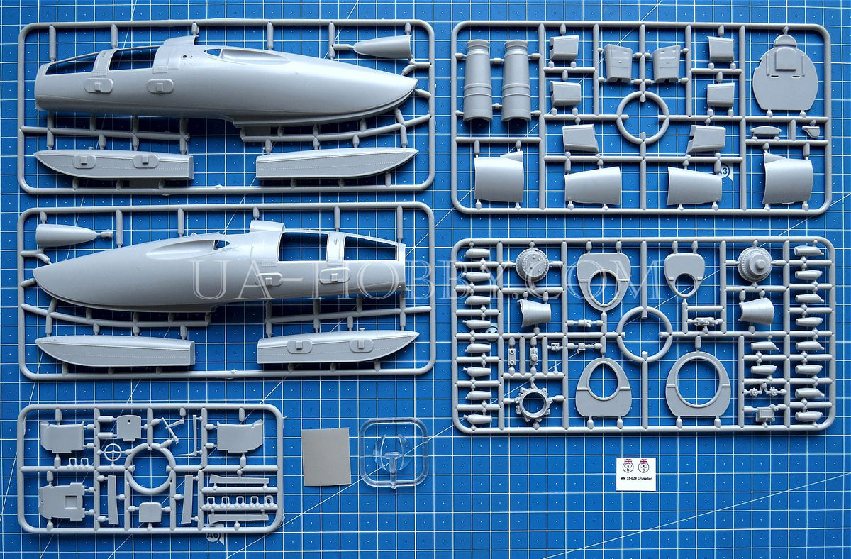 Maquette Plastique 1:35 Mikro Mir - Bateau Crusader K6 à Réaction