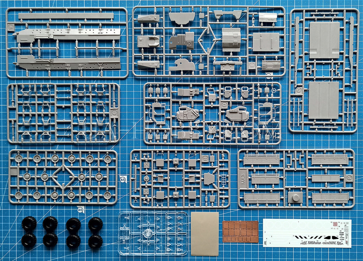 A&A Models 7225 – MAZ-543 (7310) Schwerer Artillerie-LKW, 1:72, Plastikbausatz