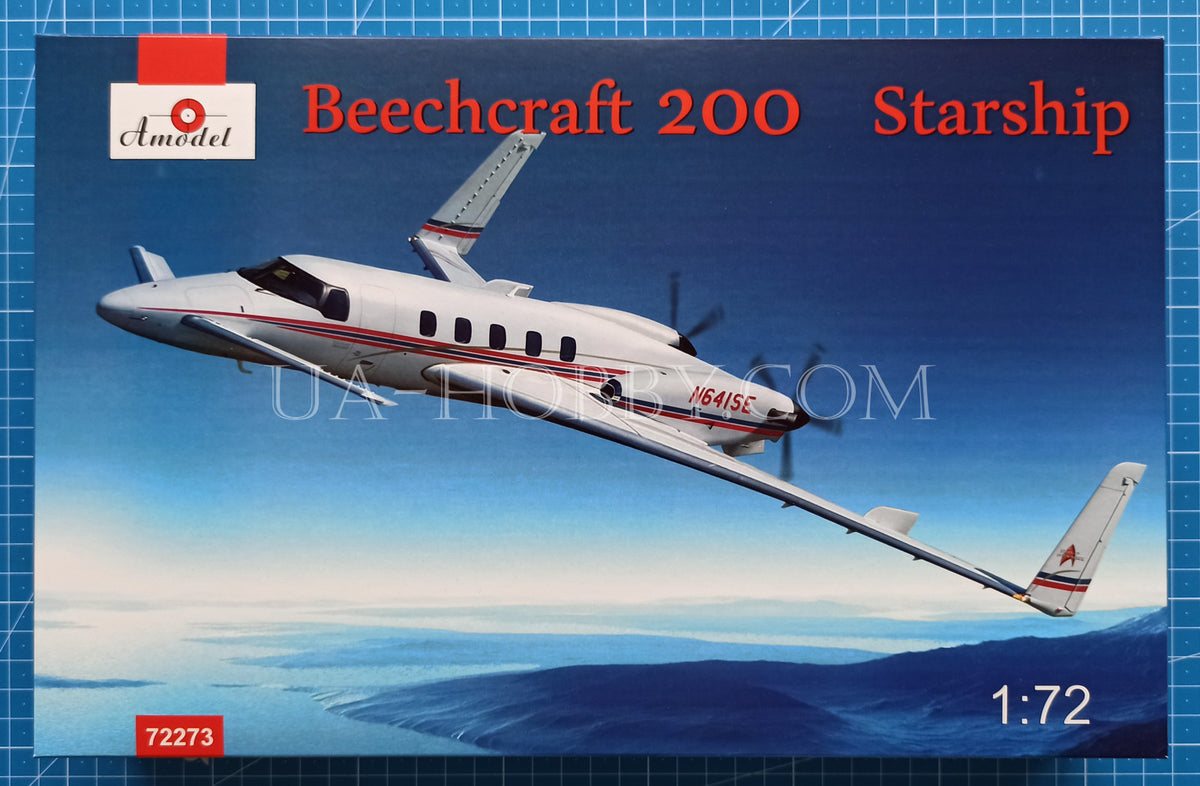 1/72 Beechcraft 2000 Starship. Amodel 72273 – UA-hobby