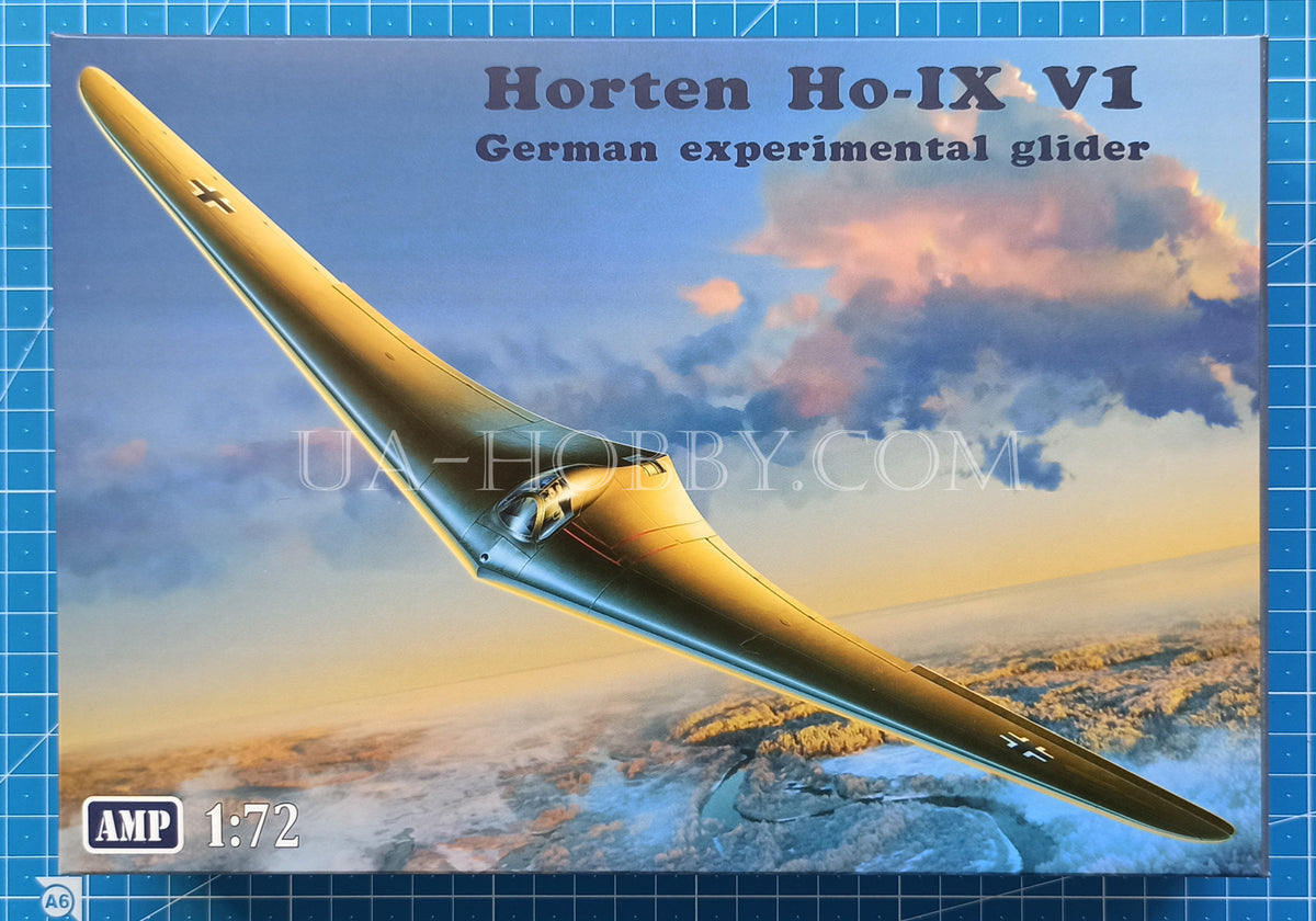 1/72 Horten Ho-IX V1 German experimental glider. AMP 72007 – UA-hobby