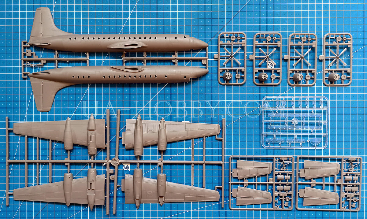 1/144 Bristol 175 Britannia Monarch Airlines. Roden 323