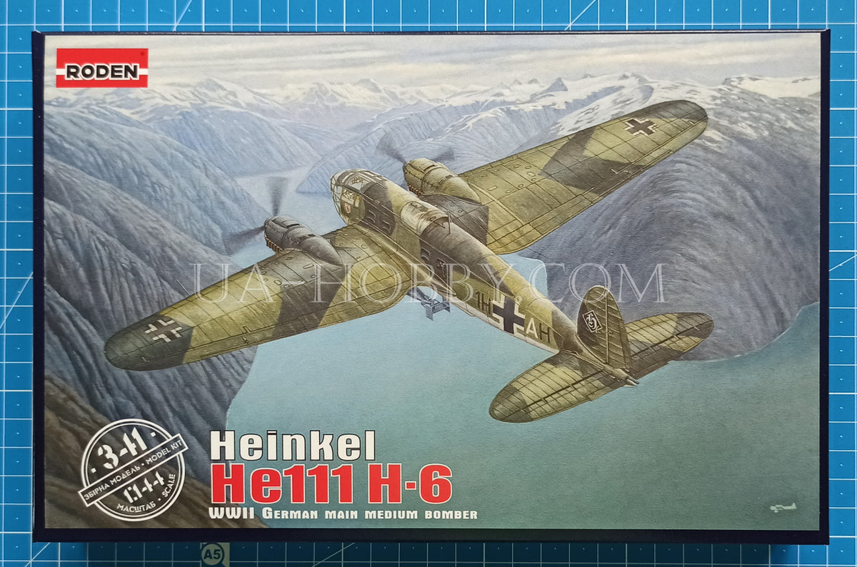 1/144 He-111 H-6. Roden 341 – UA-hobby