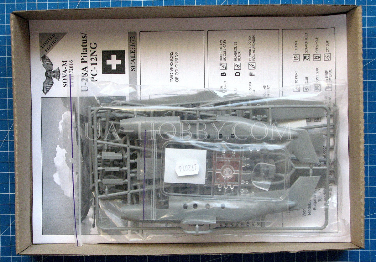 Maquette Avion Modelsvit U-28A Pilatus (version ISR) 1/72, Neuve, SVM72016