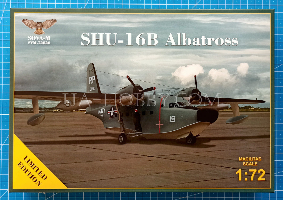 1/72 SHU-16B Albatross. SOVA-M SVM-72026 – UA-hobby