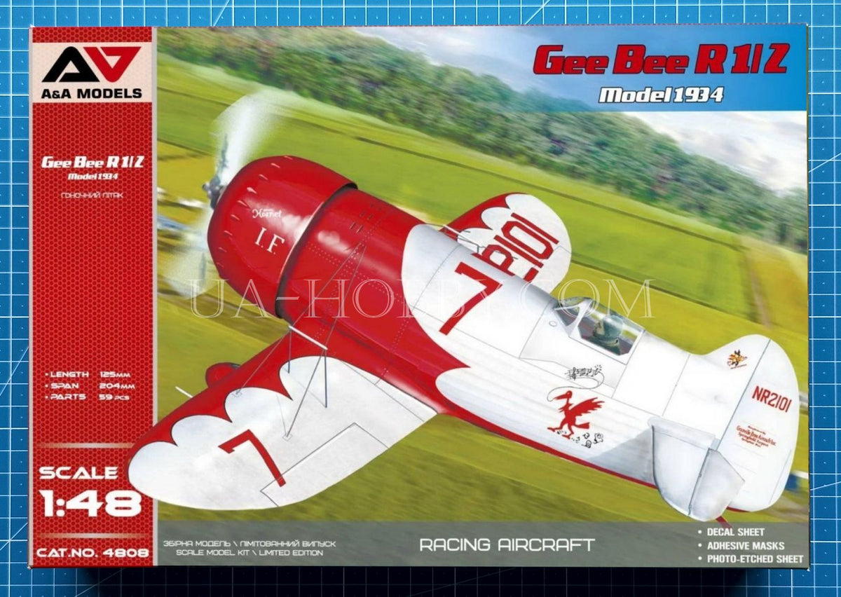 1/48 Gee Bee R1/2 Model 1934. A&A Models 4808 – UA-hobby
