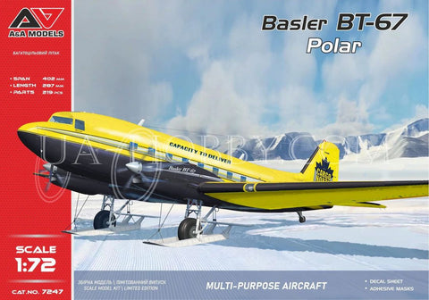1/72 Basler BT-67 Polar. A&A Models 7247