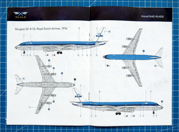1/144 Douglas DC-8-53 KLM. X-Scale 144004