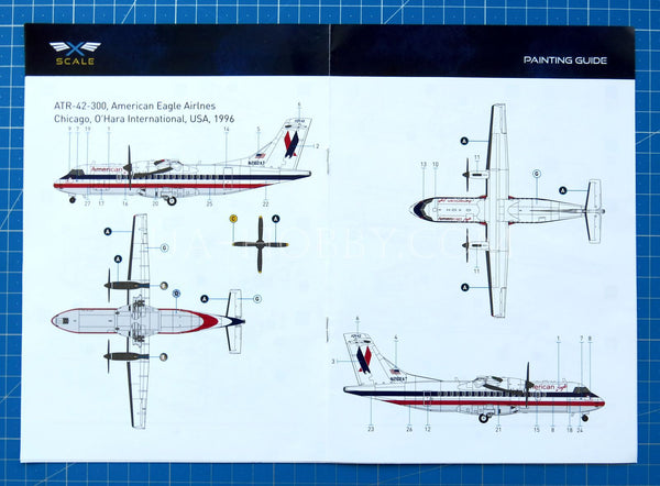 1/144 ATR-42-300. X-Scale X144009