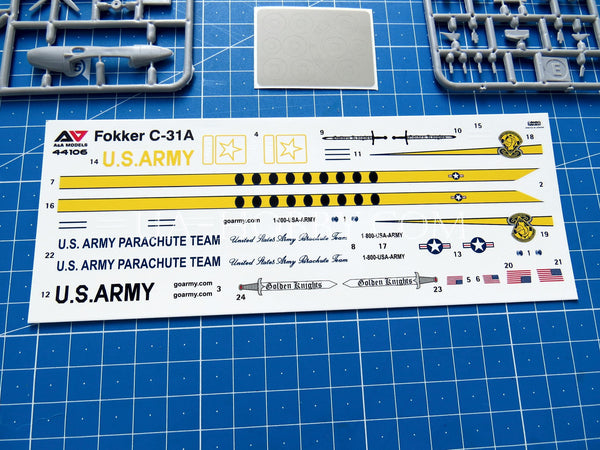1/144 Fokker C-31A. A&A Models 44106