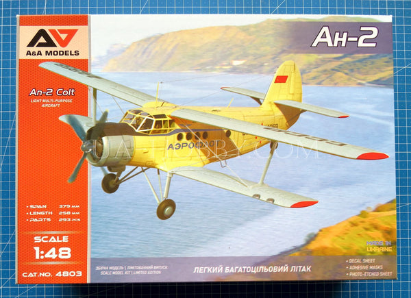 1/48 Antonov An-2. A&A Models 4803