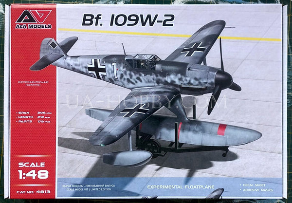 1/48 Messerschmitt Bf.109W2. A&A Models 4813