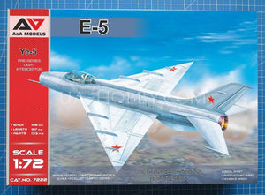 1/72 MiG E-5 (Ye-5). A&A Models 7222