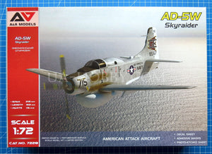 1/72  Douglas AD-5W Skyraider. A&A Models 7228