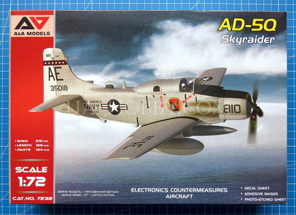 1/72 Douglas AD-5Q Skyraider. A&A Models 7232