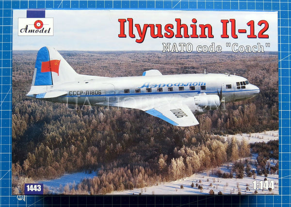 1/144 Ilyushin Il-12. Amodel 1443