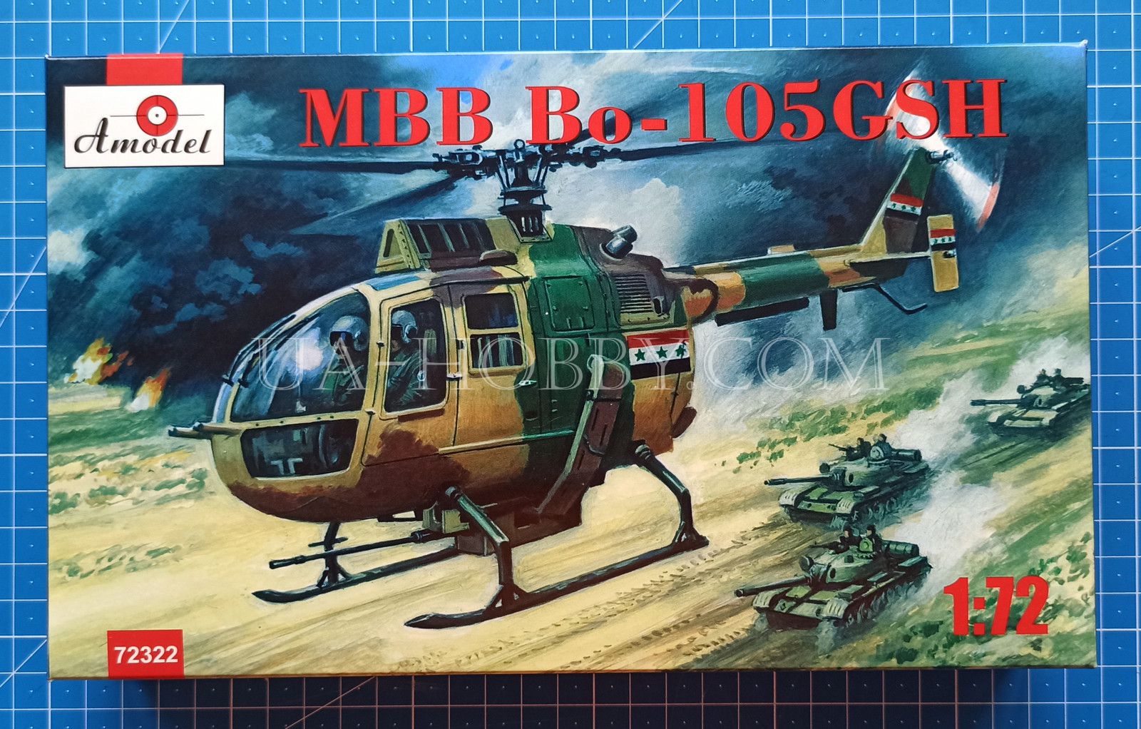 1/72 MBB Bo-105GSHP. Amodel 72322