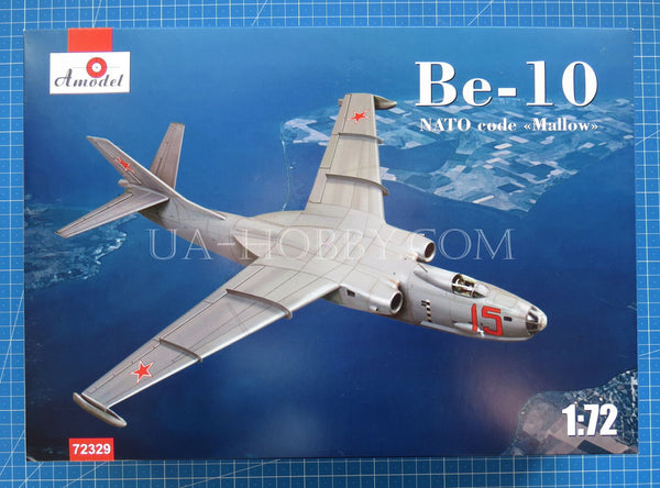 1/72 Beriev Be-10 NATO code "Mallow". Amodel 72329