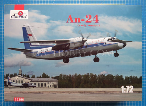 1/72 Antonov An-24 (early version). Amodel 72356