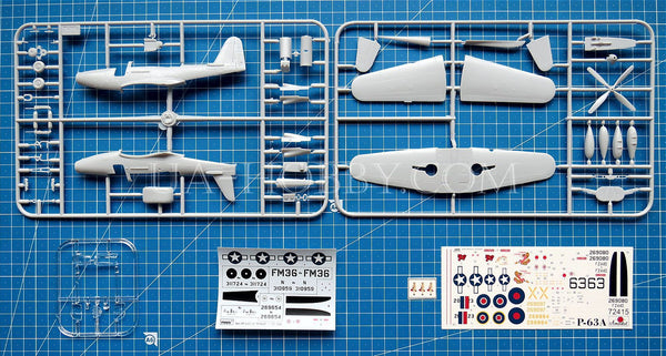 1/72 Bell P-63A Kingcobra. Amodel 72415