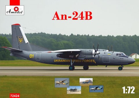 1/72 Antonov An-24B. Amodel 72424