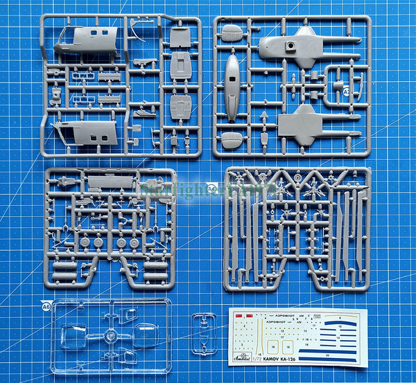 1/72 Kamov Ka-126. Amodel 7272