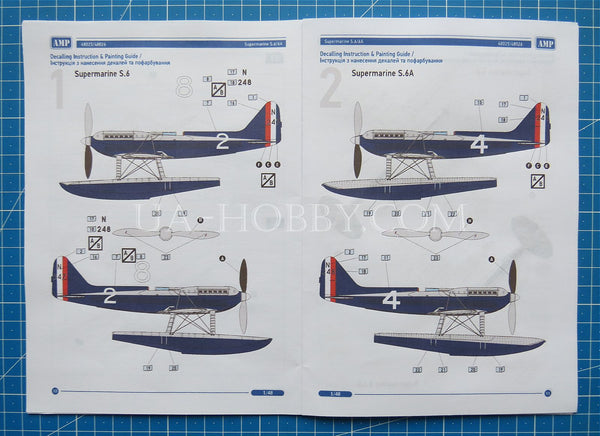 1/48 Supermarine S.6 Schneider Trophy Series. AMP 48025