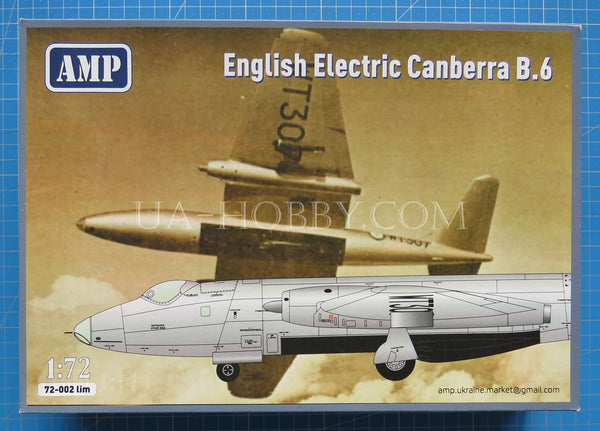 1/72 English Electric Canberra B.6. AMP 72-002lim