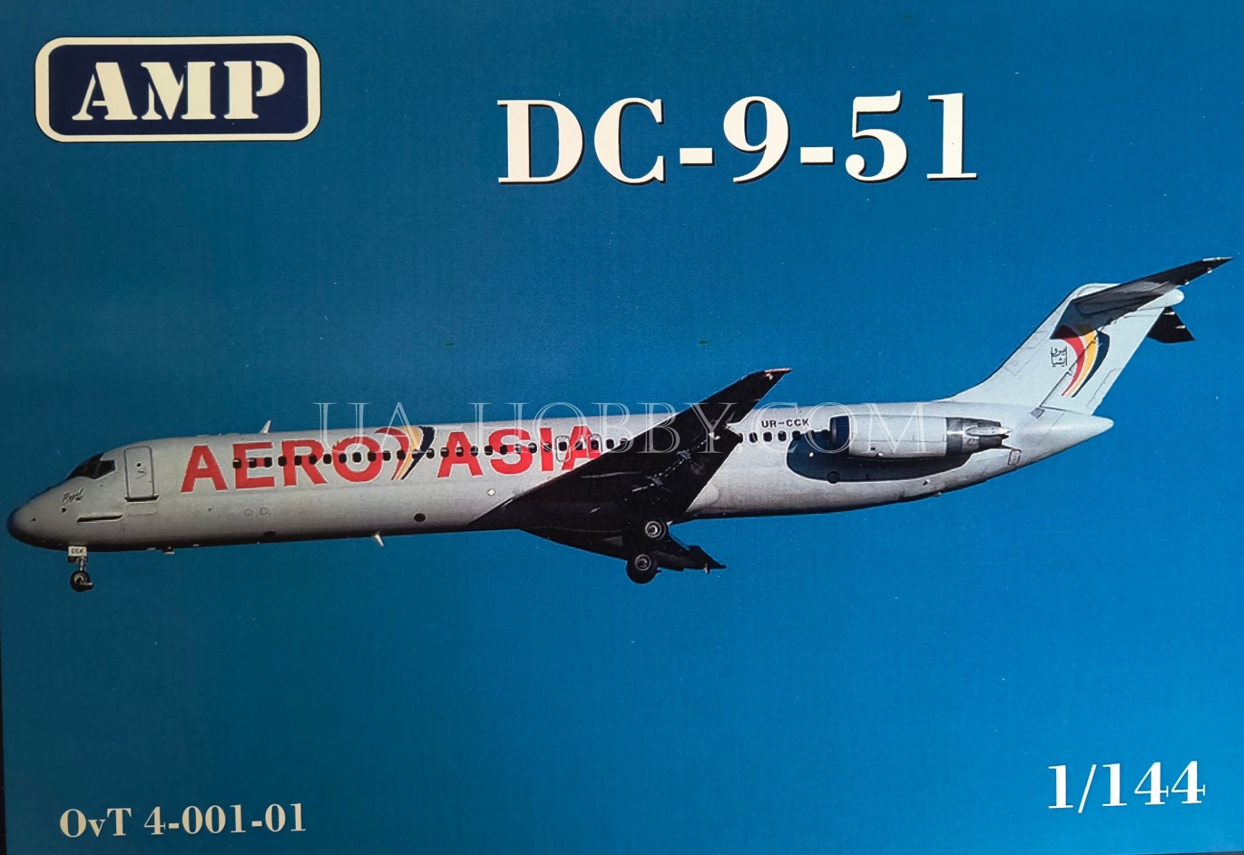 1/144 McDonnel Douglas DC-9-51 Overtrees. AMP OVT 4-001-01
