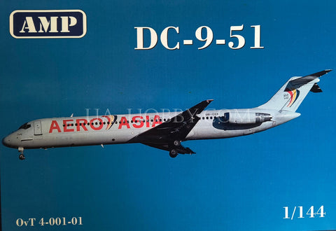 1/144 McDonnel Douglas DC-9-51 Overtrees. AMP OVT 4-001-01