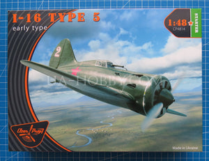 1/48 I-16 Type 5 early version. Clear Prop! CP4814