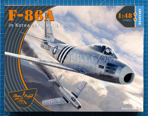 1/48 North American F-86A Sabre in Korea early variants. Clear Prop! CP4825