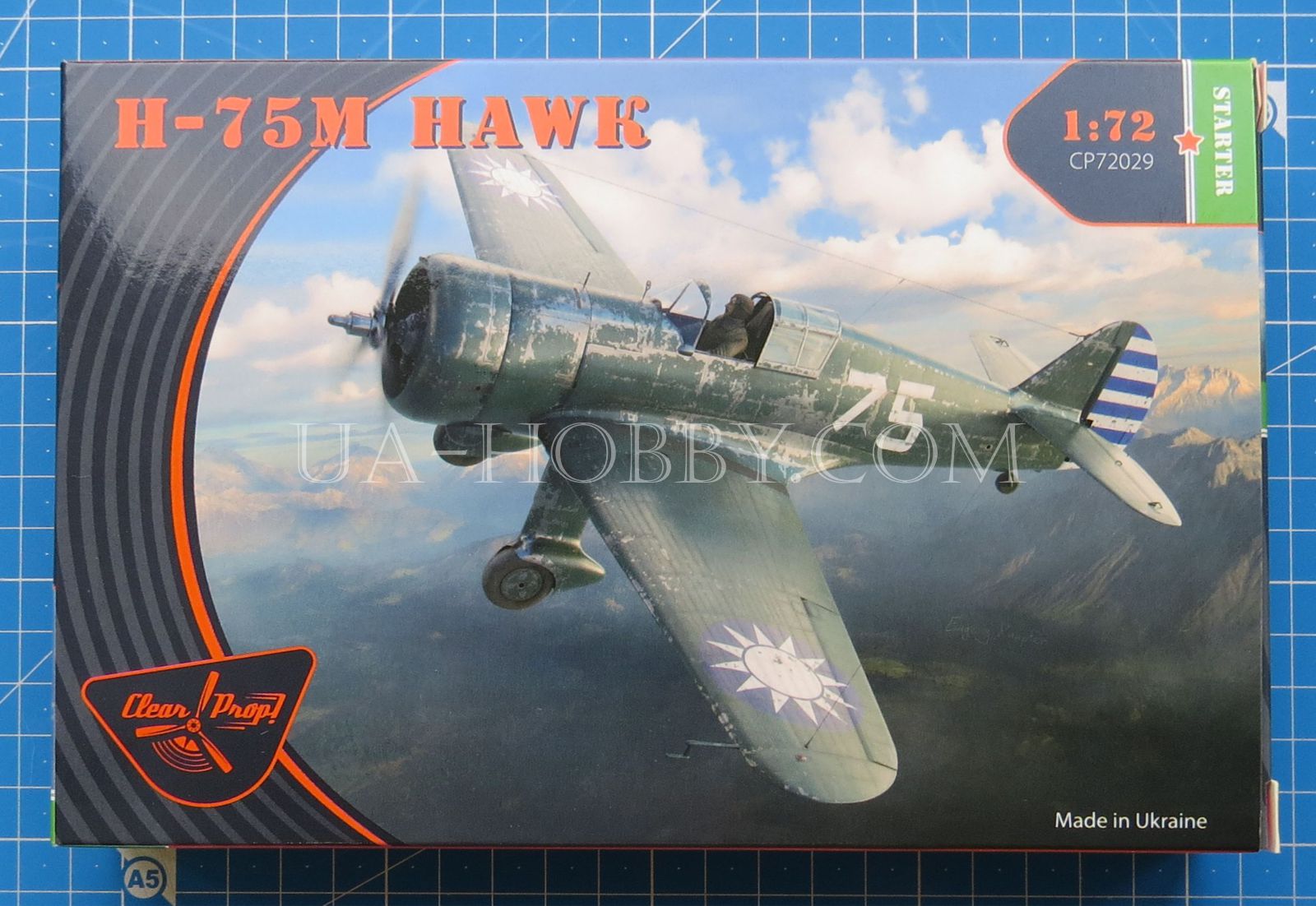 1/72 Curtiss H-75M Hawk. Clear Prop! CP72029