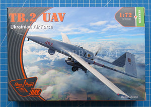 1/72 Bayraktar TB.2 Ukrainian Air Force. Clear Prop! CP72033