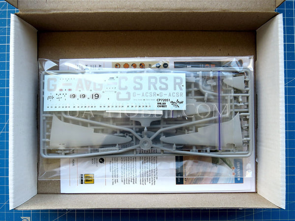 1/72 DH.88 Comet MacRobertson Trophy Air Race. Clear Prop! 72051