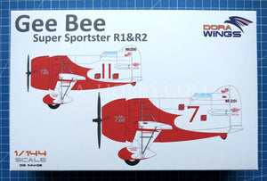 1/144 Gee Bee Super Sportster R1&R-2 (2 in 1). Dora Wings DW144-02