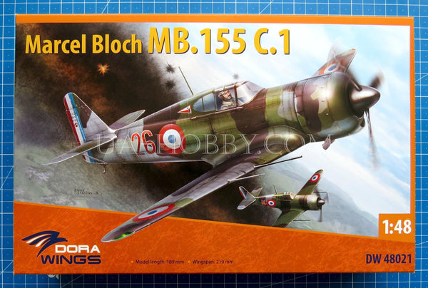 1/48 Marcel-Bloch MB.155 С.1. Dora Wings DW48021
