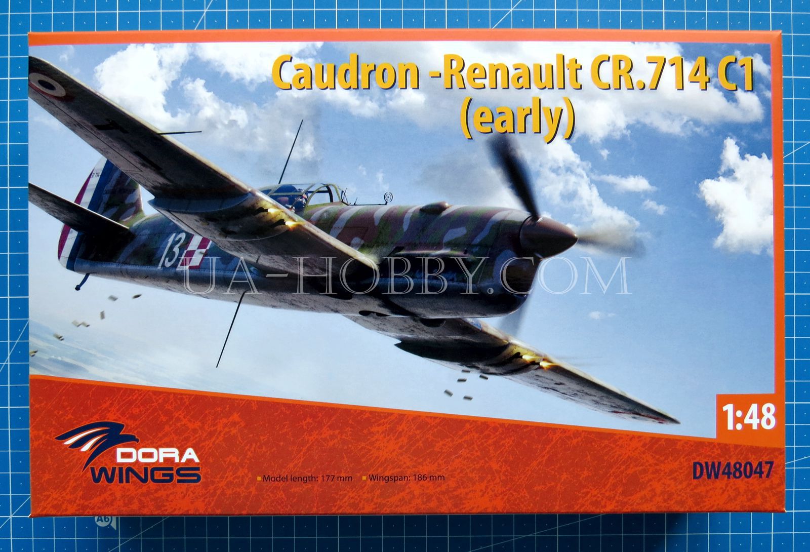 1/48 Caudron-Renault CR.714 C1 (early). Dora Wings DW48047