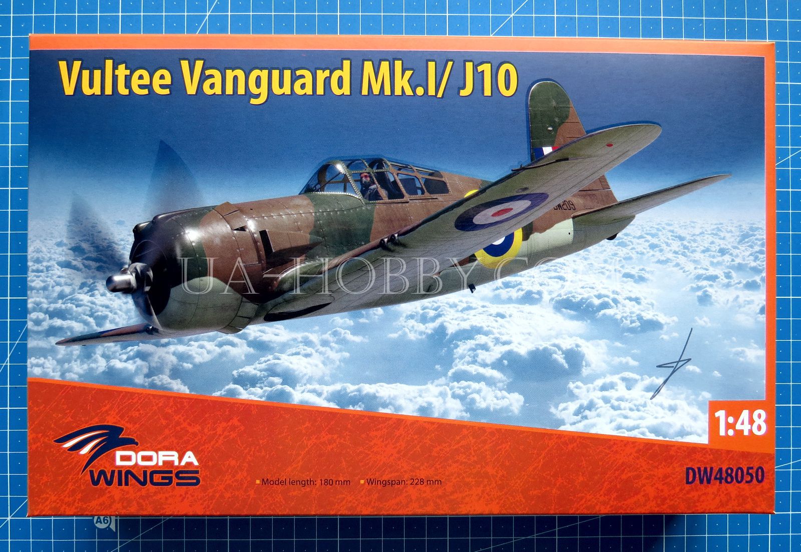 1/48 Vultee Vanguard Mk.I / J10. Dora Wings DW48050
