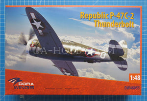 1/48 P-47C-2 Thunderbolt. Dora Wings DW48055