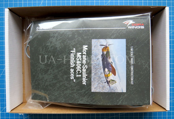 1/48 Morane-Saulnier MS.406C.1 Finnish Aces. Dora Wings DW48057