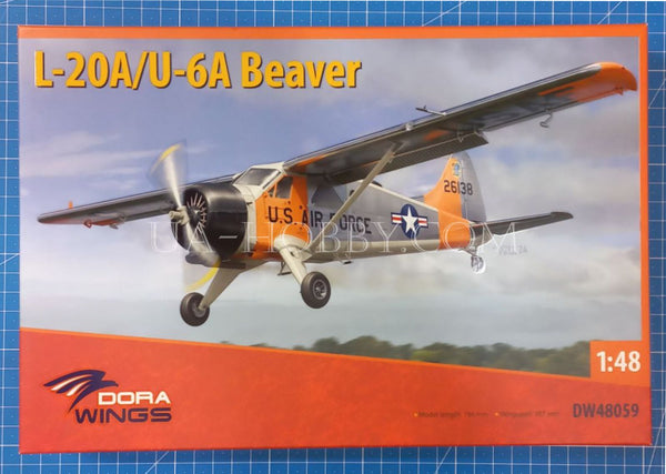 1/48 L-20A/U-6A Beaver. Dora Wings DW48059