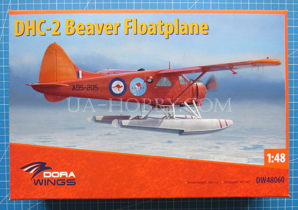 1/48 DHC-2 Beaver Floatplane. Dora Wings DW48060