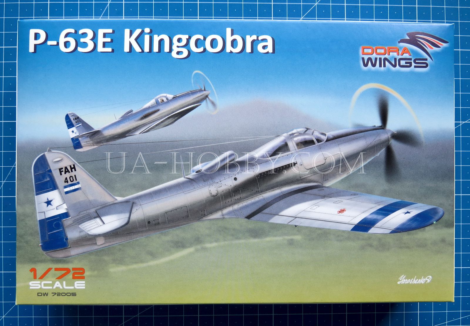 1/72 Bell P-63E Kingcobra. Dora Wings DW72005