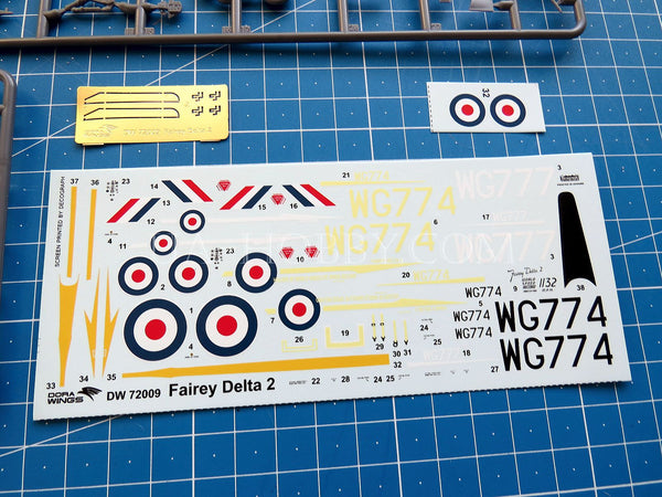 1/72 Fairey Delta 2. Dora Wings DW72009