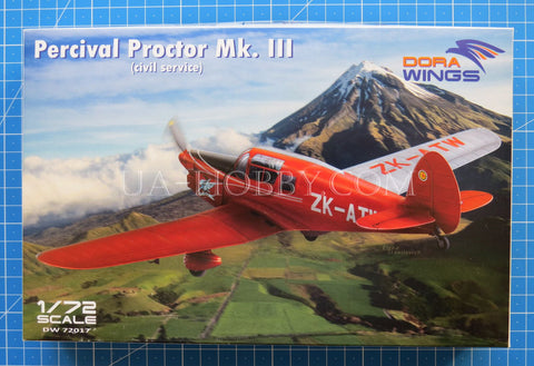 1/72 Percival Proctor Mk.III (civil service). Dora Wings DW72017