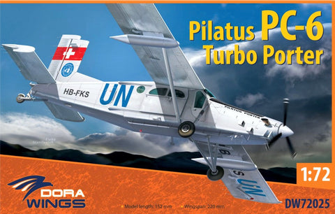 1/72 Pilatus PC-6 Turbo Porter. Dora Wings DW72025