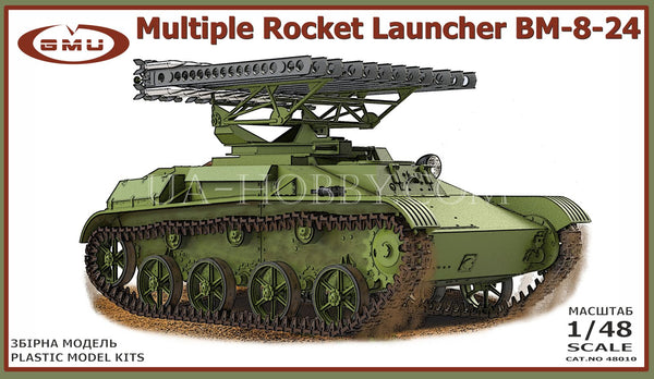 1/48 Multiple Rocket Launcher BM-8-24. GMU 48010