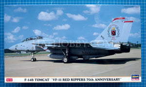 1/72 F-14B Tomcat 'VF-11 Red Rippers 75th Anniversary'. Hasegawa 00881
