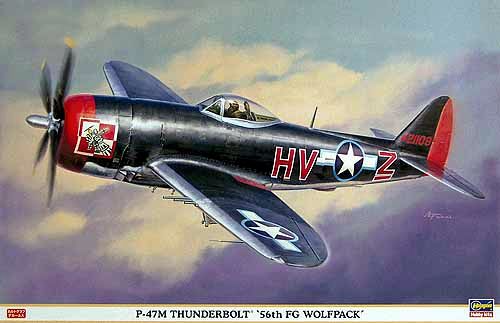 1/32 P-47M Thunderbolt '56th FG Wolfpack'. Hasegawa 08181