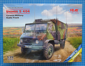 1/35 Unimog S 404 German Military Radio Truck. ICM 35137